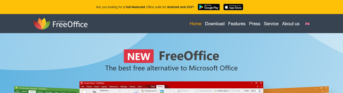 Εναλλακτικές Λύσεις Microsoft Office - Freeoffice Αρχική