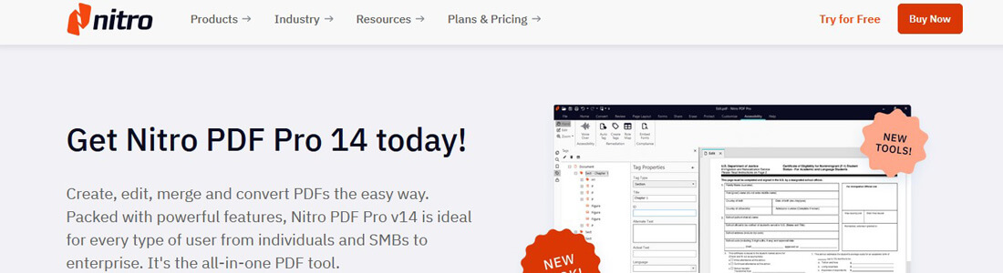 Εναλλακτικές Λύσεις Adobe Acrobat Reader - Nitro Αρχική