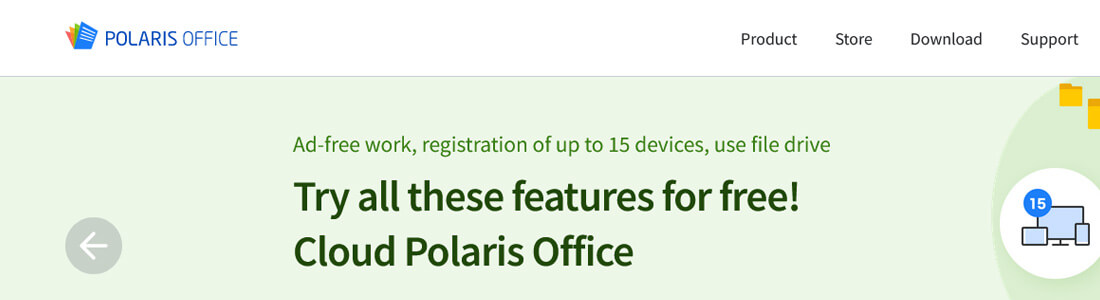 Εναλλακτικές Λύσεις Microsoft Office - Polaris Office Αρχική